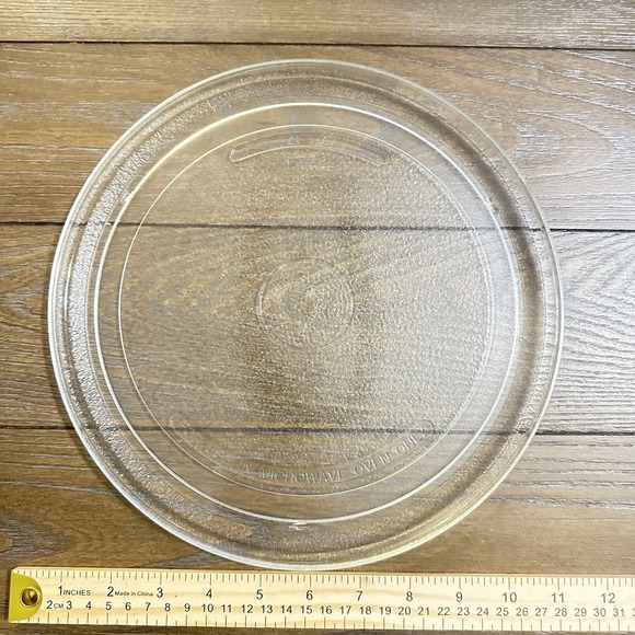 The Unbranded Brand Other - Replacement Glass Microwave Oven Turntable Tray Plate 11" A117-01